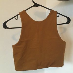 Girlfriend Collective Dylan Bra - Saddle, LIKE NEW